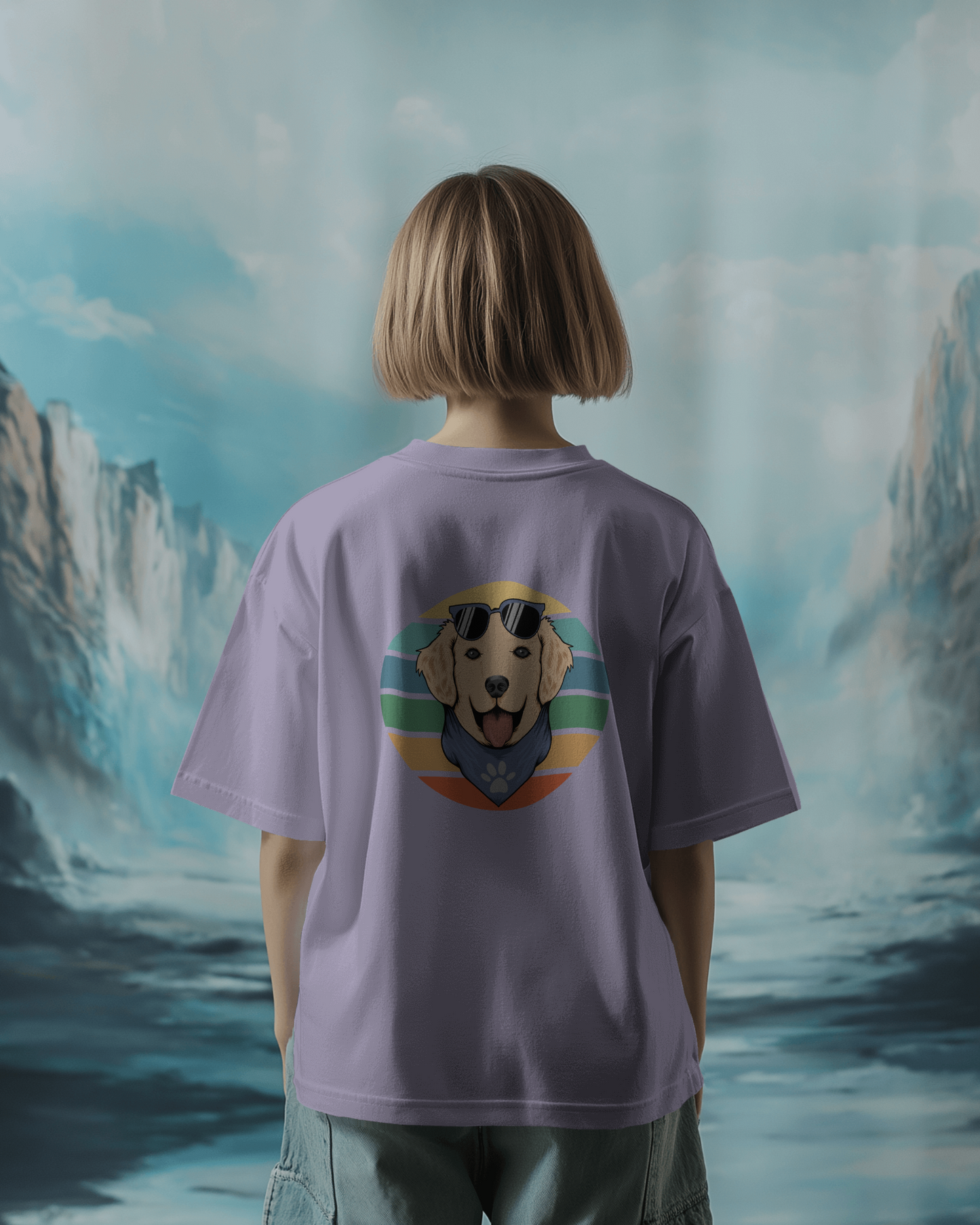 Happy Golden Oversized T-Shirt - Made Of Style