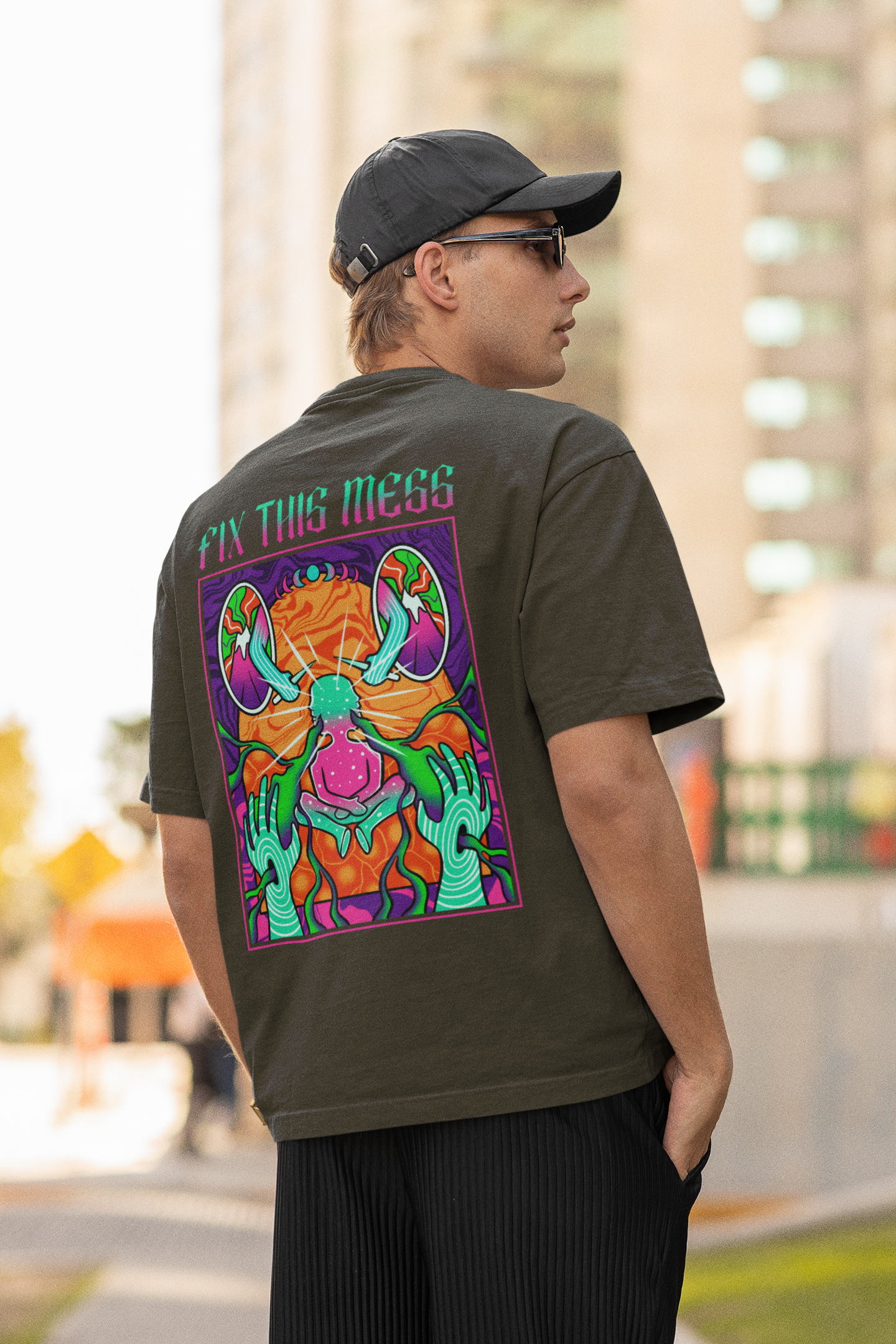 Fix This Mess Oversized T-Shirt