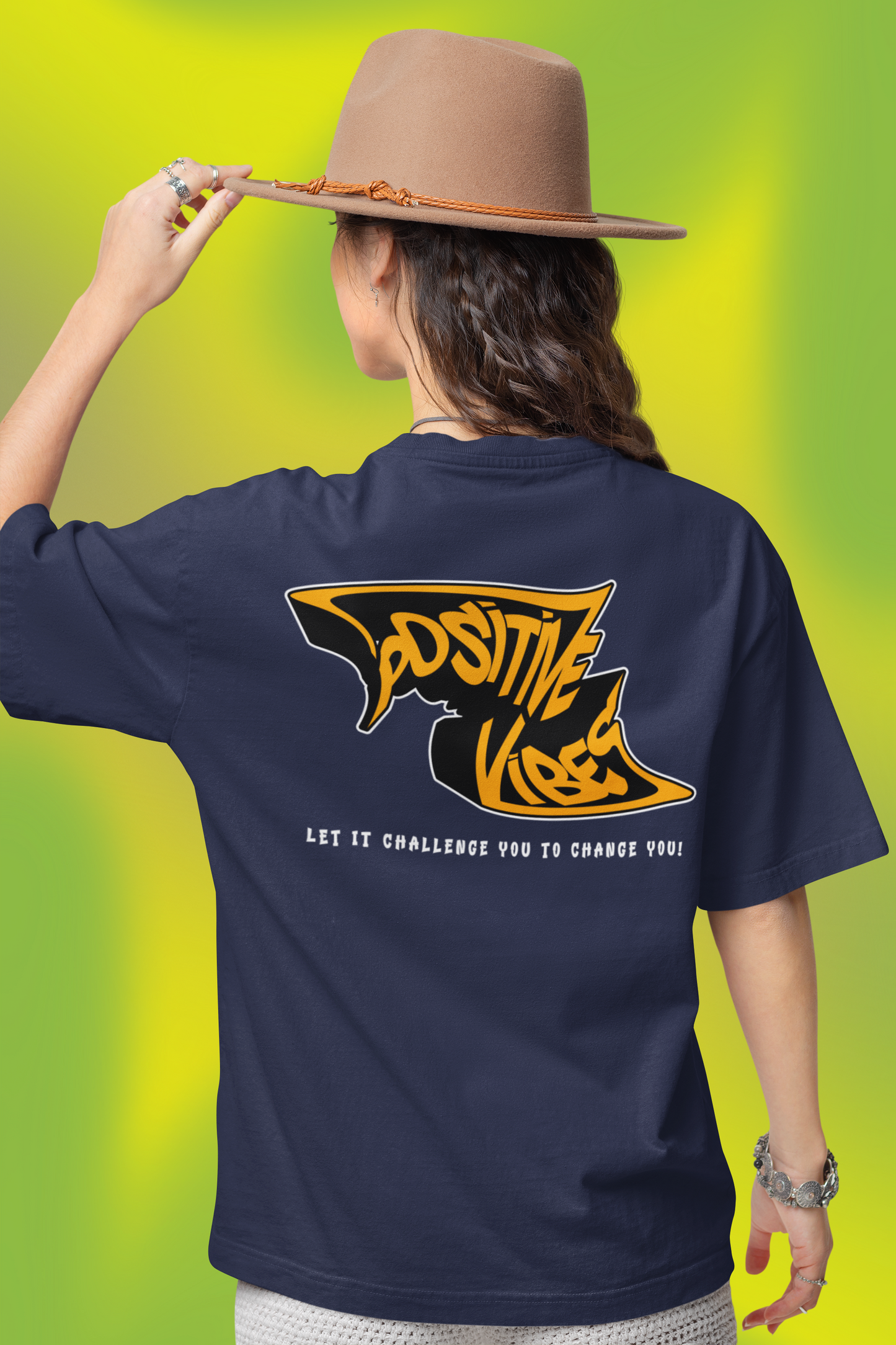 Positive Vibes Oversized T-Shirt