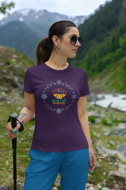 Snowflake Butterfly T-Shirt