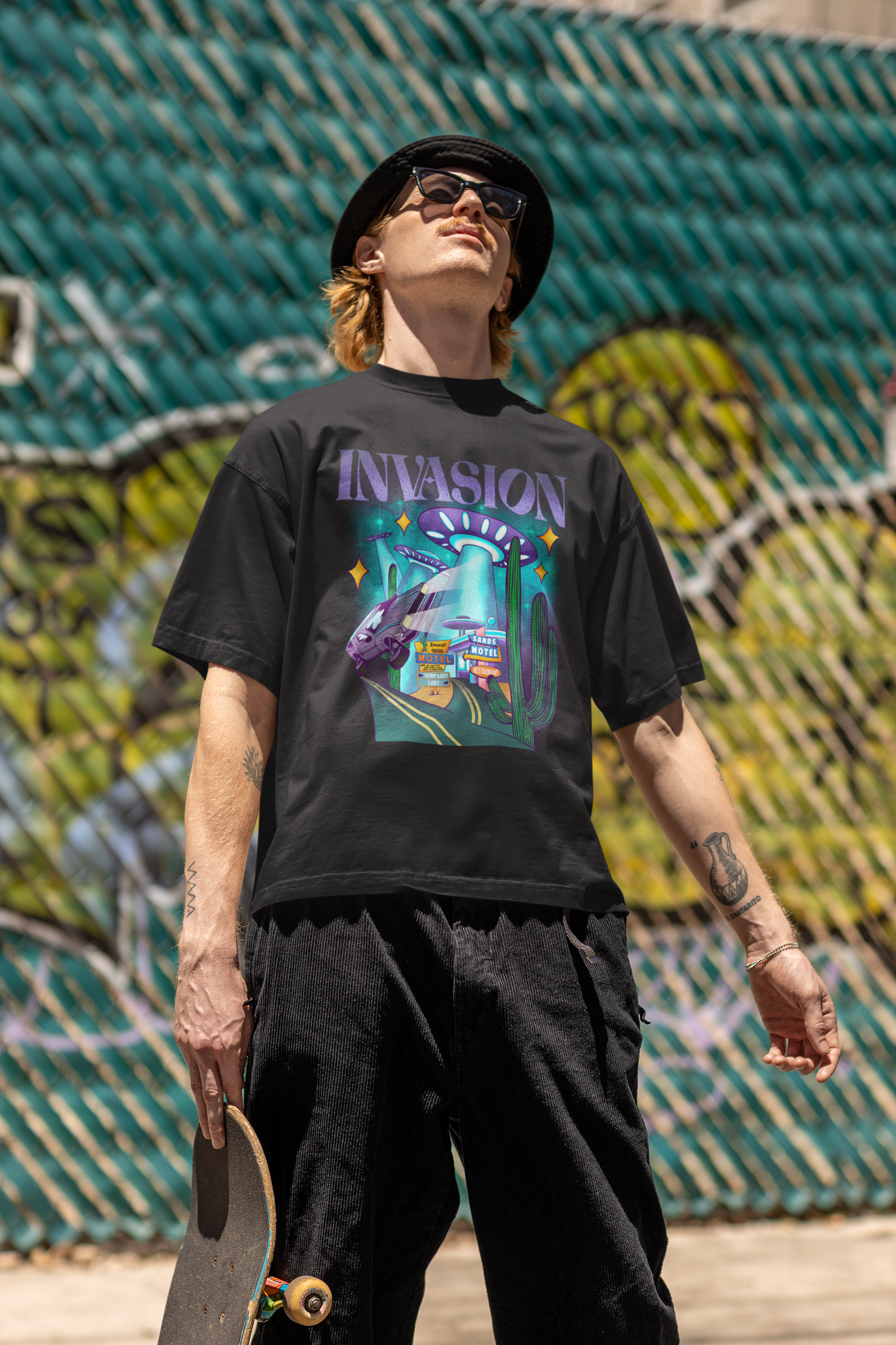 Invasion Oversized T-Shirt