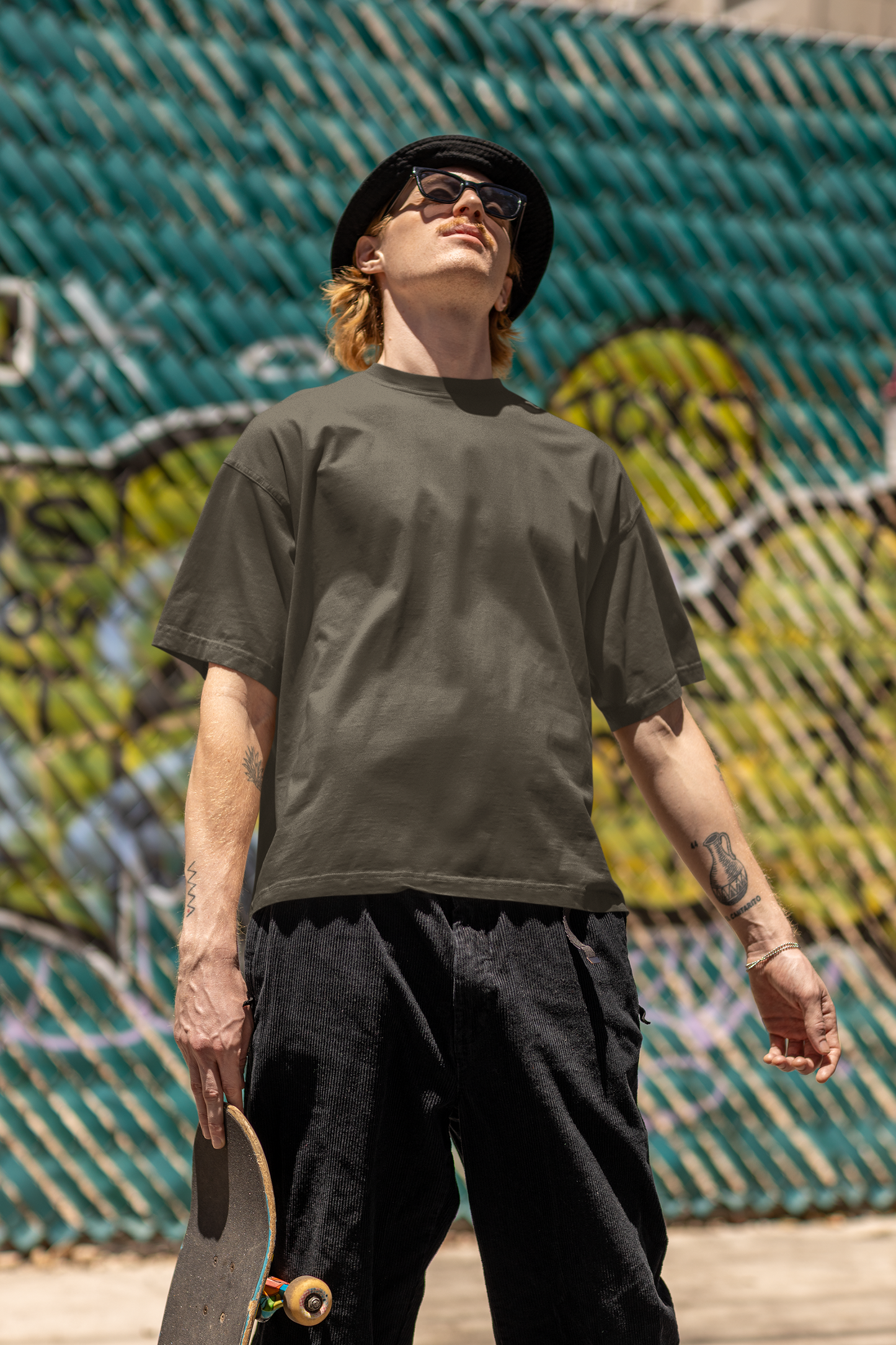 No Fear No Limits Oversized T-Shirt