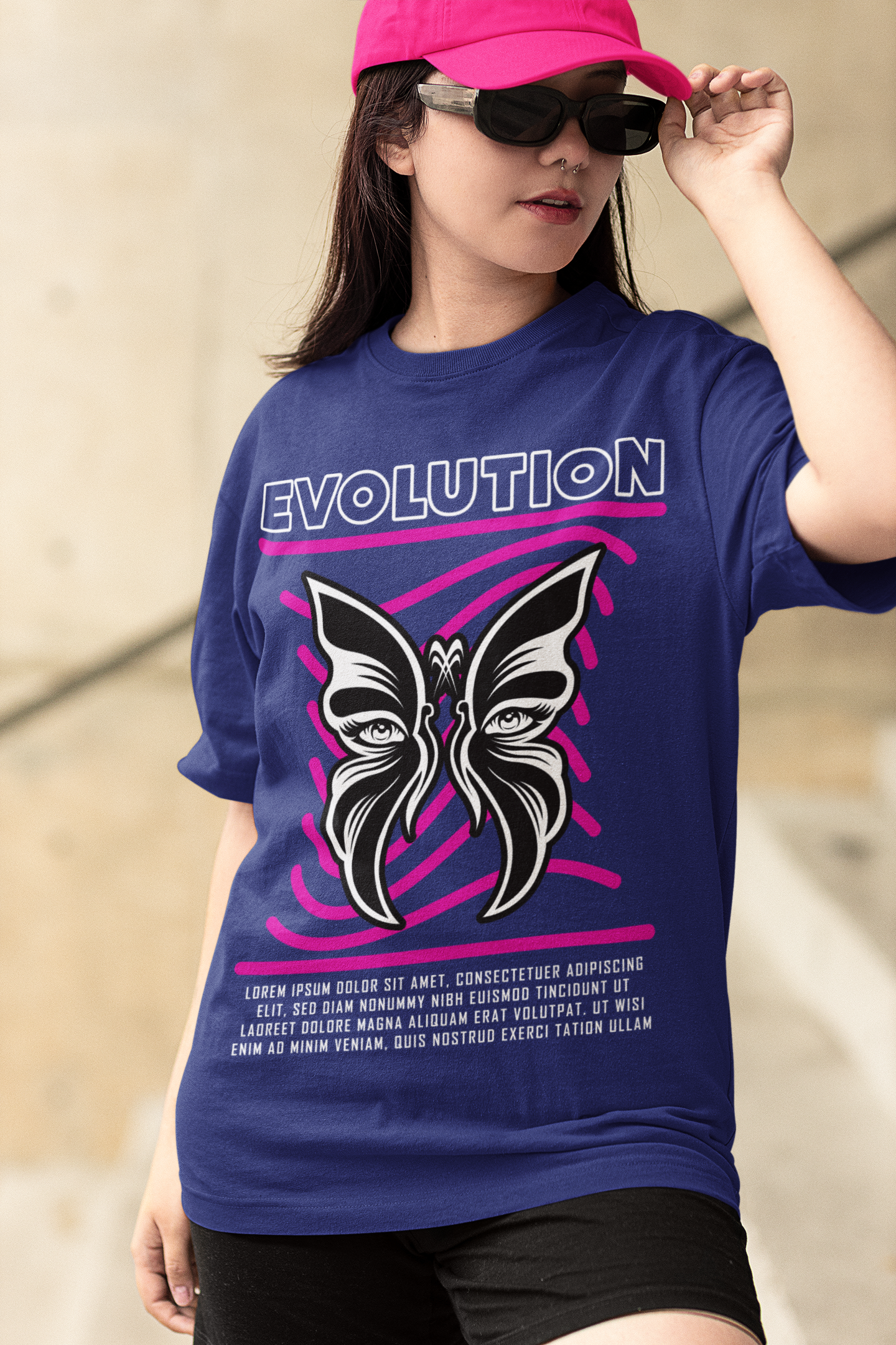 Evolution Oversized T-Shirt