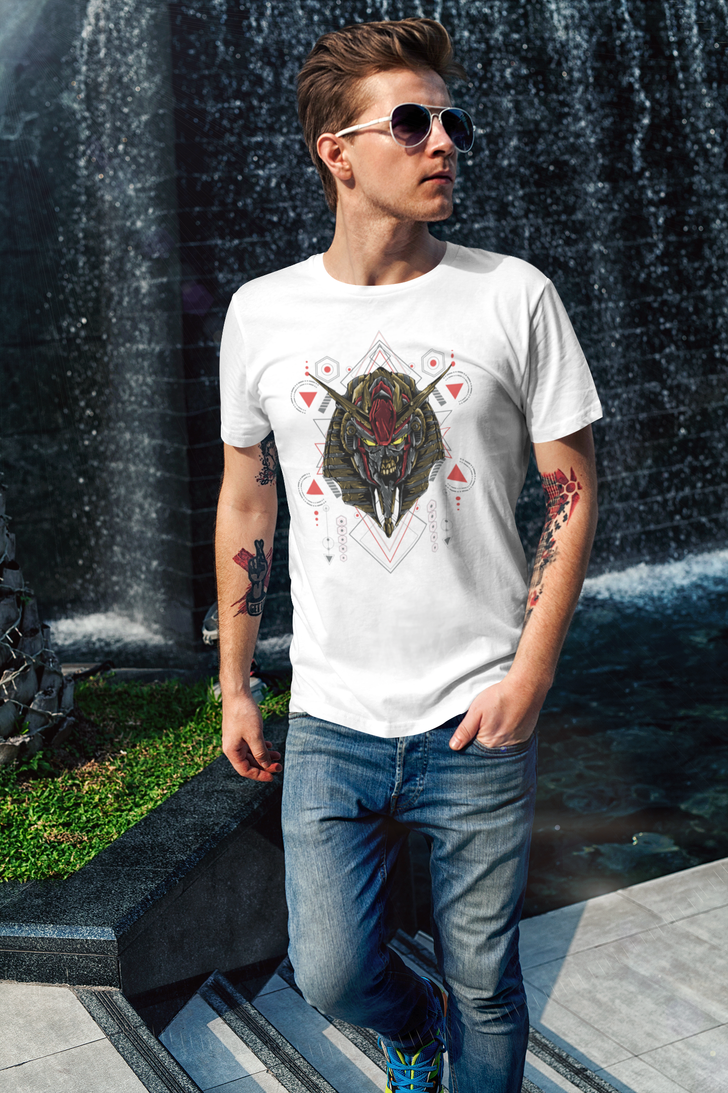 Abstract Monster T-Shirt - Made Of Style