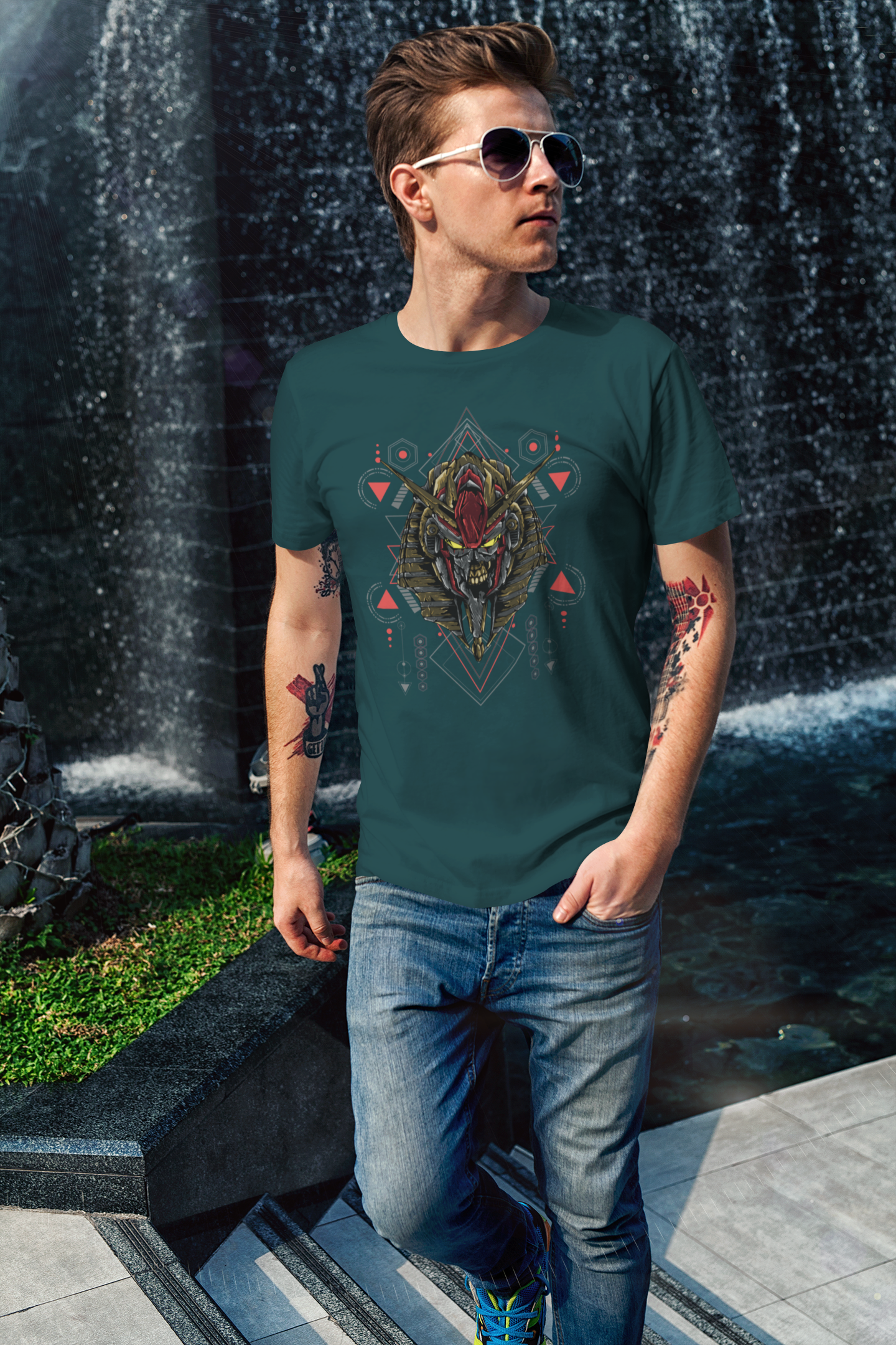 Abstract Monster T-Shirt