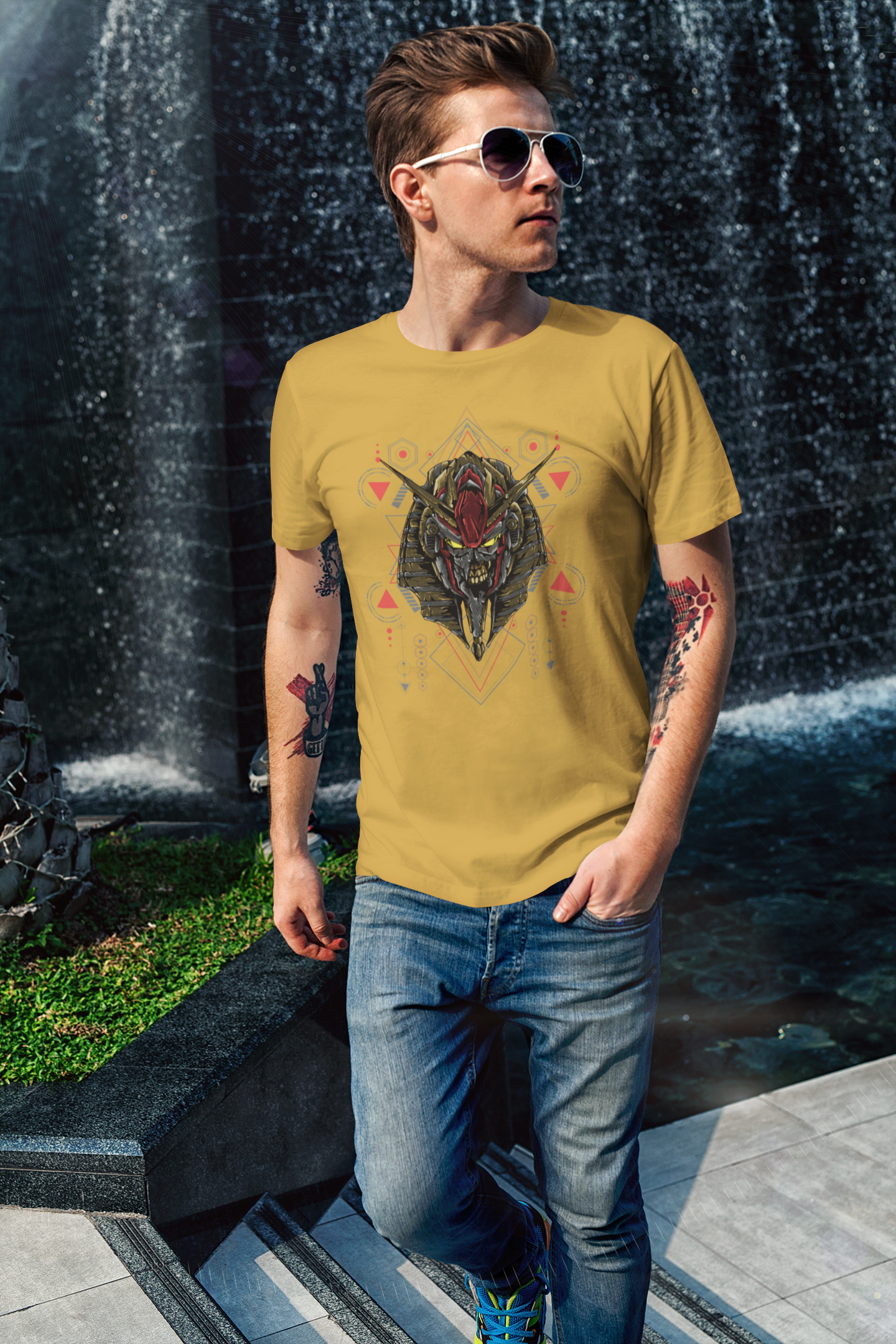 Abstract Monster T-Shirt