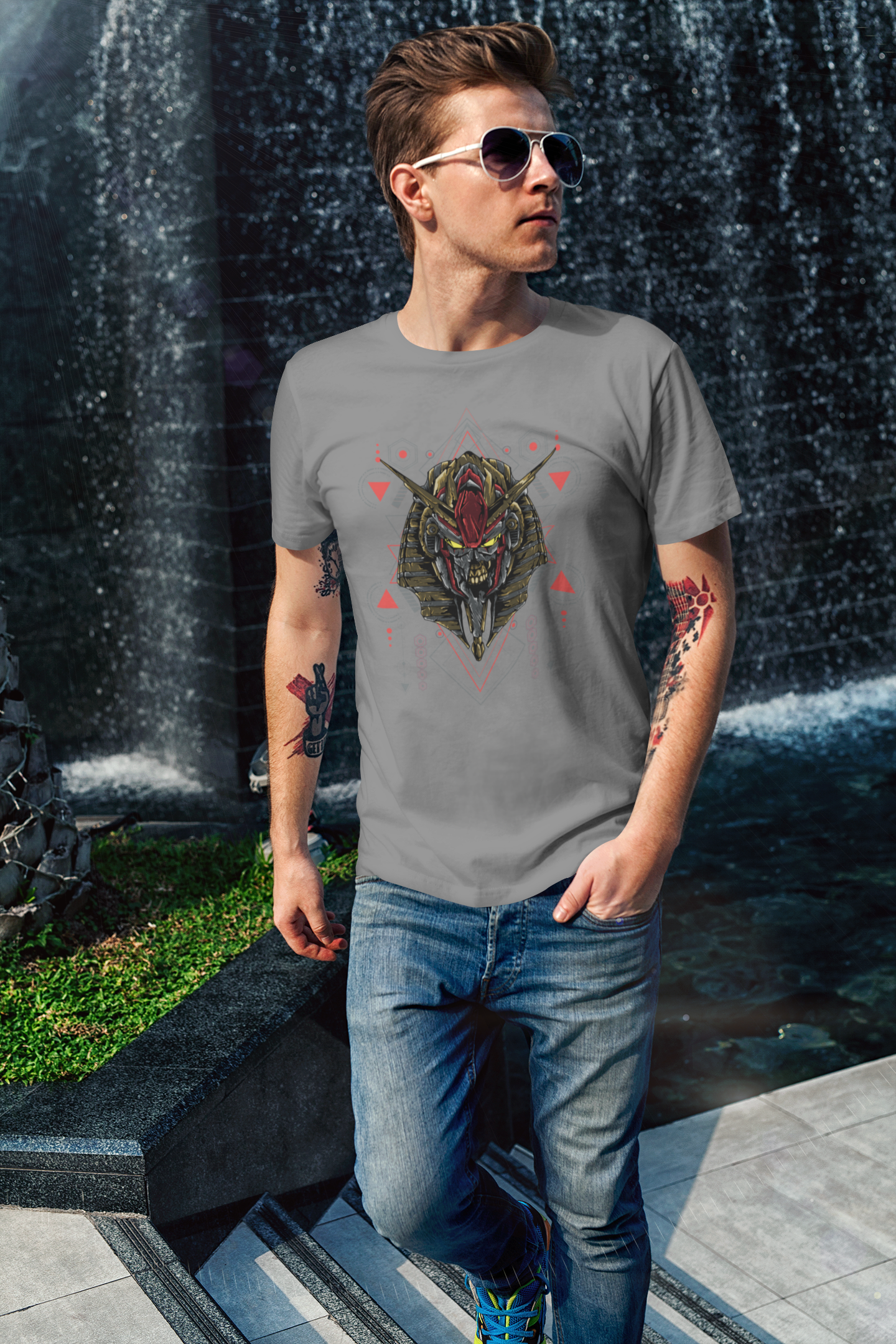 Abstract Monster T-Shirt