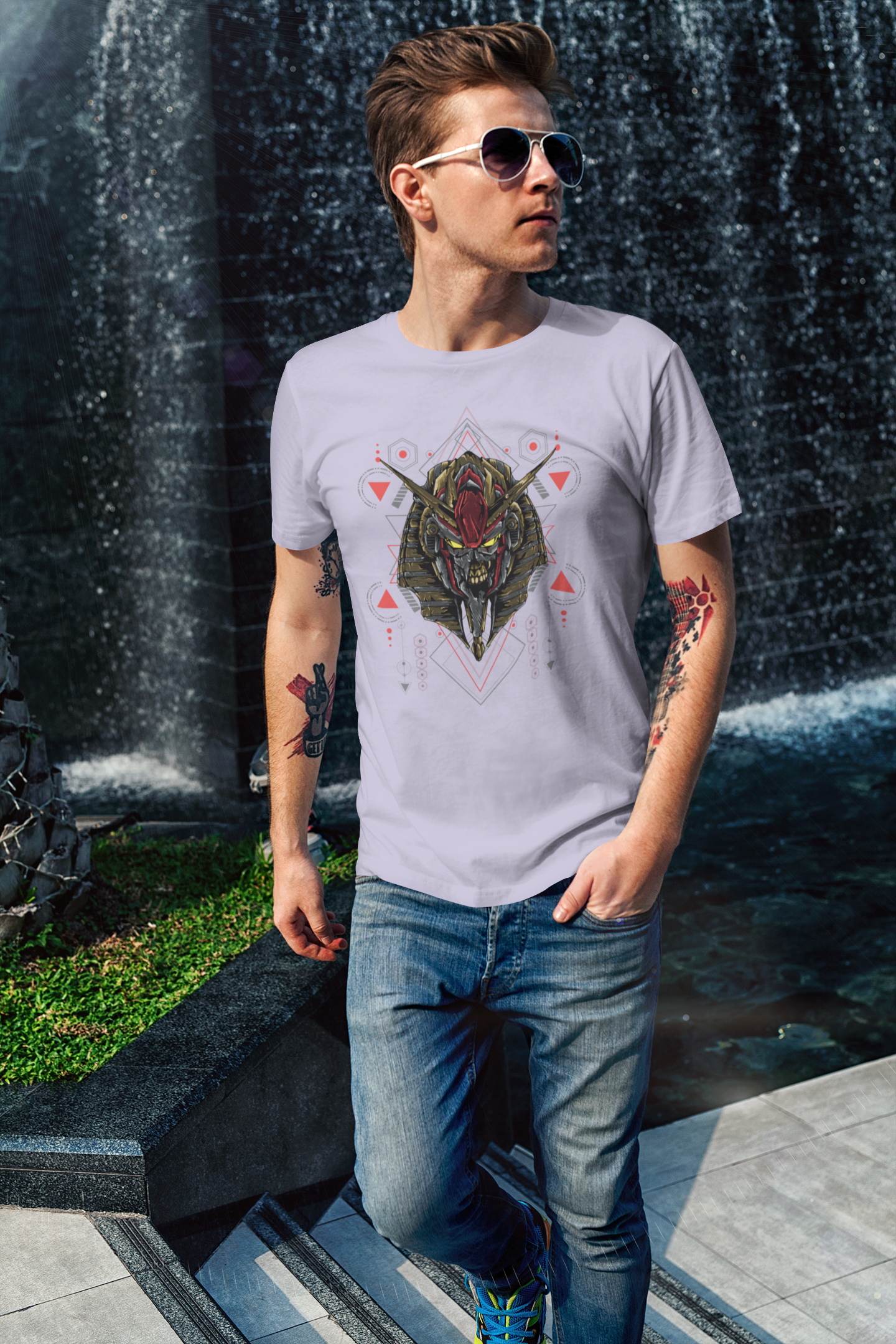 Abstract Monster T-Shirt